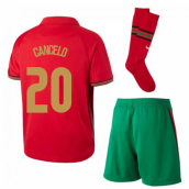 2020-2021 Portugal Home Nike Mini Kit (Cancelo 20)