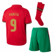 2020-2021 Portugal Home Nike Mini Kit (PAULETA 9)