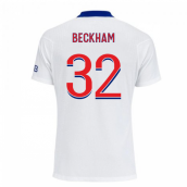 2020-2021 PSG Authentic Vapor Match Away Nike Shirt (BECKHAM 32)