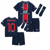 2020-2021 PSG Home Nike Baby Kit (Your Name)