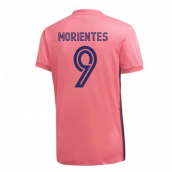 2020-2021 Real Madrid Adidas Away Football Shirt (MORIENTES 9)
