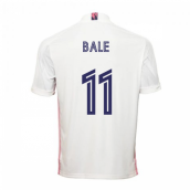 2020-2021 Real Madrid Adidas Home Football Shirt (BALE 11)