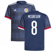 2020-2021 Scotland Home Adidas Football Shirt (McGregor 8)