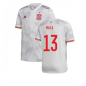 2020-2021 Spain Away Shirt (Kids) (MATA 13)