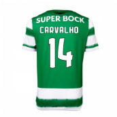 2020-2021 Sporting Lisbon Authentic Home Football Shirt (Kids) (CARVALHO 14)