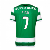 2020-2021 Sporting Lisbon Authentic Home Football Shirt (Kids) (FIGO 7)