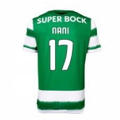 2020-2021 Sporting Lisbon Authentic Home Football Shirt (Kids) (NANI 17)
