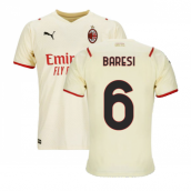 2021-2022 AC Milan Away Shirt (BARESI 6)