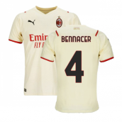 2021-2022 AC Milan Away Shirt (BENNACER 4)