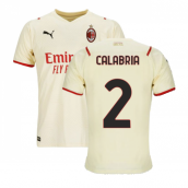 2021-2022 AC Milan Away Shirt (CALABRIA 2)