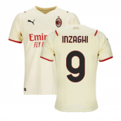 2021-2022 AC Milan Away Shirt (INZAGHI 9)