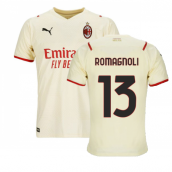 2021-2022 AC Milan Away Shirt (Kids) (ROMAGNOLI 13)
