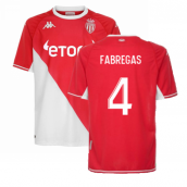 2021-2022 AS Monaco Home Shirt (FABREGAS 4)