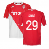 2021-2022 AS Monaco Home Shirt (SIDIBE 29)