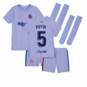 2021-2022 Barcelona Infants Away Kit (PUYOL 5)