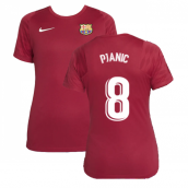 2021-2022 Barcelona Training Shirt (Noble Red) - Womens (PJANIC 8)
