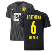 2021-2022 Borussia Dortmund Away Shirt (DELANEY 6)