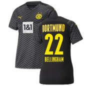 2021-2022 Borussia Dortmund Away Shirt (Kids) (BELLINGHAM 22)