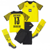 2021-2022 Borussia Dortmund Home Mini Kit (GUERREIRO 13)