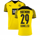 2021-2022 Borussia Dortmund Home Shirt (SCHMELZER 29)