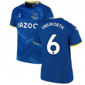 2021-2022 Everton Home Shirt (UNSWORTH 6)