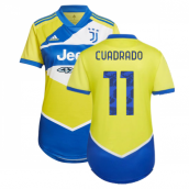 2021-2022 Juventus Third Shirt (Ladies) (CUADRADO 11)