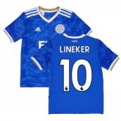 2021-2022 Leicester City Home Shirt (Kids) (LINEKER 10)
