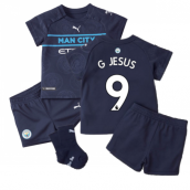 2021-2022 Man City 3rd Baby Kit (G JESUS 9)