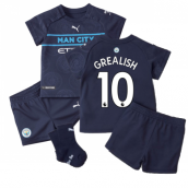 2021-2022 Man City 3rd Baby Kit (GREALISH 10)