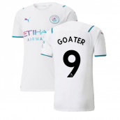 2021-2022 Man City Authentic Away Shirt (GOATER 9)