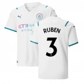 2021-2022 Man City Away Shirt (Kids) (RUBEN 3)