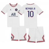 2021-2022 PSG Little Boys Fourth Kit (NEYMAR JR 10)