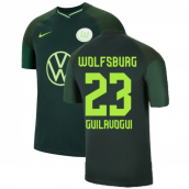 2021-2022 Wolfsburg Away Shirt (Kids) (GUILAVOGUI 23)