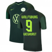 2021-2022 Wolfsburg Away Shirt (Kids) (WEGHORST 9)