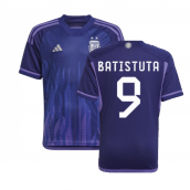 2022-2023 Argentina Away Shirt (Kids) (BATISTUTA 9)