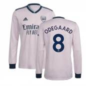 2022-2023 Arsenal Long Sleeve Third Shirt (ODEGAARD 8)