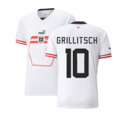 2022-2023 Austria Away Shirt (GRILLITSCH 10)
