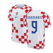 2022-2023 Croatia Home Shirt (KRAMARIC 9)