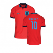 2022-2023 England Away Shirt (Kids) (Rooney 10)