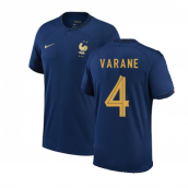 2022-2023 France Home Shirt (VARANE 4)