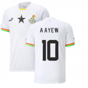 2022-2023 Ghana Home Shirt (A AYEW 10)