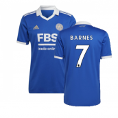 2022-2023 Leicester City Home Shirt (BARNES 7)
