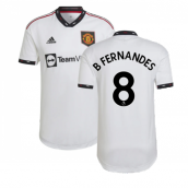 2022-2023 Man Utd Authentic Away Shirt (B FERNANDES 8)
