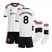 2022-2023 Man Utd Away Mini Kit (B FERNANDES 8)