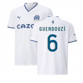 2022-2023 Marseille Home Shirt (Kids) (GUENDOUZI 6)