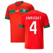 2022-2023 Morocco Home Shirt (AMRABAT 4)