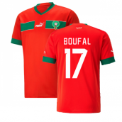 2022-2023 Morocco Home Shirt (BOUFAL 17)