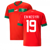 2022-2023 Morocco Home Shirt (EN NESYRI 19)