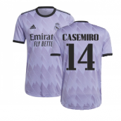 2022-2023 Real Madrid Authentic Away Shirt (CASEMIRO 14)