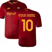 2022-2023 Roma Home Shirt (Kids) (Your Name)